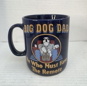 Vintage 2001 Big Dog 32oz Mug Big Dog Dad He Must Have The Remote